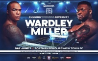 Fabio Wardley and Jarrell Miller launch press conference quotes boxrec fight time date tv channel dazn oddschecker predictions preview betting odds