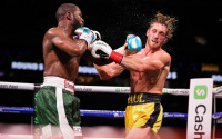 All-time boxing great Floyd “Money” Mayweather and social media sensation Logan “The Maverick” Paul fought to the distance in their eight-round special exhibition bout watch highlights first round what did he win in next fight