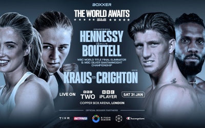 Francesca Hennessy faces Ellie Boutell in BOXXER's bumper BBC bill Gradus Kraus boxrec wiki