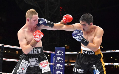 Francis Chua feels lucky to be fighting for the WBA Oceania title thunderdome february 26 coach trainer amateur pro career preview betting odds oddschecker Kazeem “The African Dream” Sosoye ringwalks live stream