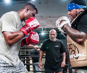 Roy Jones Jr. believes trainer Mike Tyson will be able "to put Francis Ngannou in position to land that one shot he needs" wiki boxrec who wins and why how ko knockout france mma ufc champion