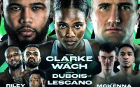 June 10 Adam Azim out of action but the show must go on Frazer Clarke Caroline Dubois Aaron McKenna British Cruiserweight Champions title Isaac Chamberlain Viddal Riley vs Anees Taj boxrec