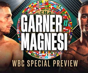 Michael Magnesi vs Ryan Garner wbc interim world rankings st marys stadium how to watch fight preview who wins predictions dazn start time main event ringwalks