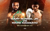 Gary Russell Jr. vs Mark Magsayo fight preview and prediction tv channel showtime al haymon who wins betting odds oddschecker anaylsis breakdown nyambar ceja highlights full