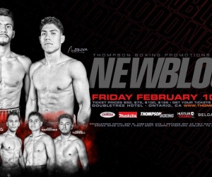 Unbeaten welterweights “Nuckle” Nelson Oliva and Wayne Boudreaux clash on Thompson Boxing’s New Blood card fight time date ringwalks how to watch live stream links results reports boxrec