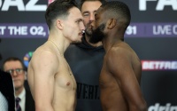How to watch George Liddard vs Derrick Osaze weights, running order, quotes, tale of the tape, ringwalk times, TV channel dazn what time start