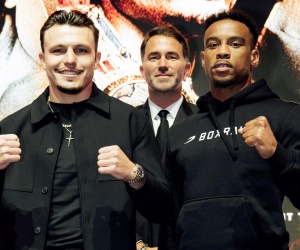 'Billericay Bomber' George Liddard defends belts to Tyler Denny next boxrec wiki tickets dazn History-making British and Commonwealth middleweight champion previews maiden title defence