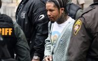 Gervonta Davis arrested a few days after being stripped of world title manhunt search what did he do bail miami wba lightweight world title fight lamont roach rematch