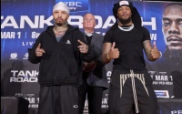 Gervonta “Tank” Davis picks exact round he'll "end" Lamont Roach in press conference quotes tale of the tape expert picks tips predictions ticketmaster