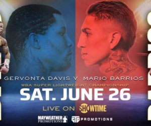 Gervonta “Tank” Davis sets sights on capturing third weight world title against WBA Super Lightweight Champion Mario Barrios predictions fight time date tv channel undercard