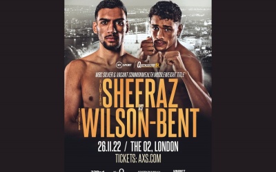 Hamzah Sheeraz vs River Wilson-Bent confirmed for Commonwealth middleweight title on Parker-Ryder card boxrec predictions oddschecker boxing boxer bt sport tickets preview
