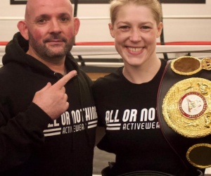 Dennis Hobson plotting route to take Hannah Rankin back to world titles again super-welterweight next fight highlights scotland first ever professional female champion boxer wiki luss nickname facts noel callan trainer