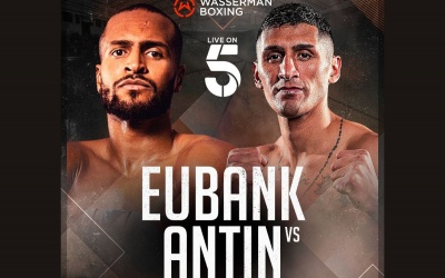 How to watch Harlem Eubank vs Miguel Antin fight time date tv channel broadcast live stream links app my5 dazn 5 results boxrec reports