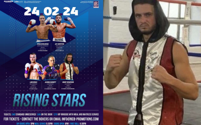 Amateur champion Henry Rogerson turns pro with Southern Area lightweight title in his sights boxrec record fight watch highlights nathan clarke boxer instagram