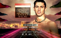 The Fresh Prince of Monaco Hugo Micallef will make his U.S. debut against Sergio Odabai Stevenson vs De Los Santos boxrec wiki amateur career record facts november 16