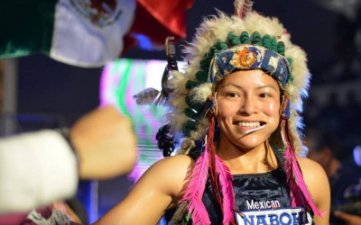 MTK Global sign WBC world female flyweight champion Ibeth Zamora
