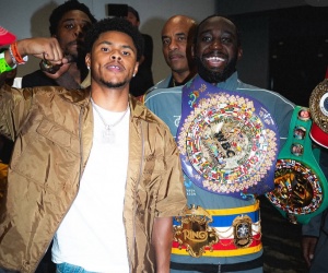 Shakur Stevenson urges Terence Crawford to hang up gloves