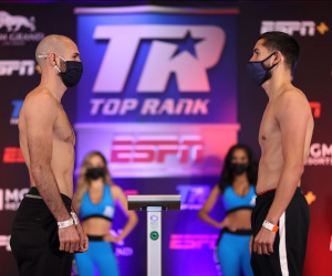 Jose Pedraza vs Javier Molina- Official Weights and Running Order