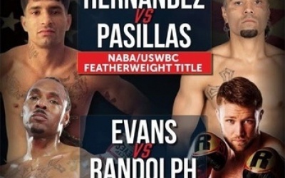 WBA Double Two WBA title fights tonight in New York naba gold Vic Pasillas Ryan Lee Allen Kenmon Evans Zachary Randolph