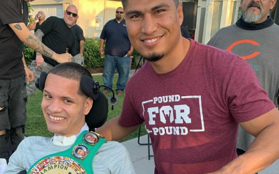 Californian prospect Izaac Colunga in the most important fight of his life after shooting