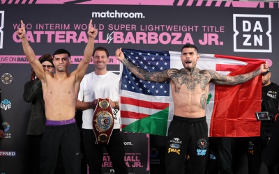 Jack Catterall vs Arnold Barboza Jr fight details weights running order quotes ringwalk times and how to watch boxrec live stream dazn links free wiki oddschecker