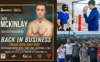 Unbeaten welterweight Jack McKinlay training camp quotes: "I just want to get in there and work on what I’ve learnt" everton red triangle