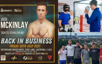 Unbeaten welterweight Jack McKinlay training camp quotes: "I just want to get in there and work on what I’ve learnt" everton red triangle