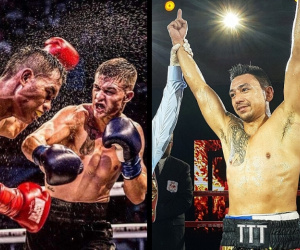 Jackson England and Steve Gago WBC
