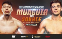 Hometown Heat Jaime Munguia vs Bruno Surace super-middleweight showdown set for December 14 boxrec fight time date tv channel undercard boxing boxer how to watch oddschecker highlights