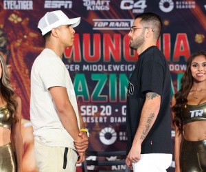 Jaime Munguia faces unbeaten Erik Bazinyan in first fight with Top Rank how to watch espn