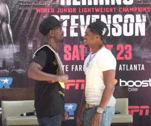 WBO super-featherweight king Jamel Herring says he'll get the respect he deserves once he beats Shakur Stevenson
