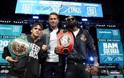 Jaron “Boots” Ennis vs Karen Chukhadzhian final press conference quotes rematch betting odds bookies picks tips predictions fight preview results dazn time ringwalls