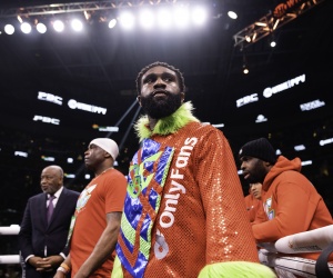 Jaron “Boots” Ennis will defend Interim IBF Welterweight Title against big punching contender Roiman Villa fight date tv channel showtime how to watch oddschecker boxrec who wins predictions preview