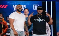 Jarrell Miller vs Lenier Pero final press conference quotes Jarrell Miller compares Lenier Pero to a Lotus Elite and a Big Mac wba eliminator heavyweight world title predictions