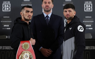 Freddie Roach not impressed with Joe Cordina and says Shavkatdzhon Rakhimov is stronger and faster boxrec fight time date tv channel press conference quotes eddie hearn push ibf title oddschecker bets