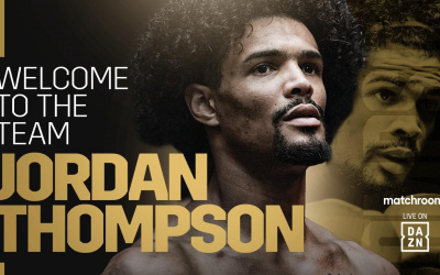 Matchroom's newest signing Jordan Thompson helped Tyson Fury prepare for Deontay Wilder boxrec watch who is he next fight
