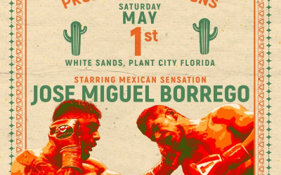 Hard-hitting welterweight Jose Miguel Borrego next fight revealed may 1 boxrec mexican national amateur champion ko reel highlights youtube