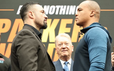 ‘All or Nothing’ Joseph Parker vs Fabio Wardley final press quotes Fabio Wardley questions how many miles Joseph Parker has got on the clock