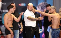 Josh Kelly vs Gabriel Corzo weigh-in results running order and ringwalk times fight at weigh in dazn ​​​​​​​Qais Ashfaq liam dillon boxrec Codie Smith schedule Vertu Motors Arena Newcastle