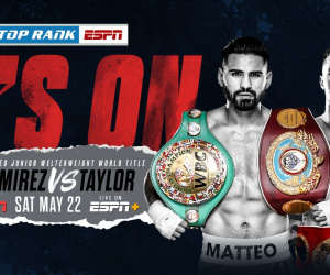 Undisputed - Jose Ramirez vs Josh Taylor confirmed for May 22 junior welterweight super-lightweight scotland califormia predictions who wins terence crawford list of unified champions four belt era wbc wbo ibf wba espn where is it venue
