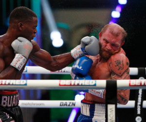 Joshua Buatsi continues march towards a World Title shot with hard-earned victory over Ricards Bolotniks