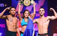 The Trilogy: Joshua Franco vs. Andrew Moloney 3 official weights, ringwalk times and running order