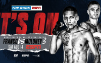 Joshua Franco and Andrew Moloney all set to complete epic trilogy fight time date tv channel undercard schedule week when where what boxrec oddschecker betting odds