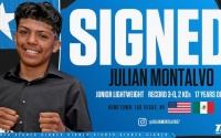 Top Rank signs teenage sensation Julian Montalvo bob arum