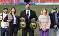 Who is Terri Harper's next opponent, Natalie Zimmermann facts instagram wbo mandatory challenger germany benidorm sponsord by trainer