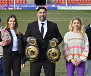 Who is Terri Harper's next opponent, Natalie Zimmermann facts instagram wbo mandatory challenger germany benidorm sponsord by trainer