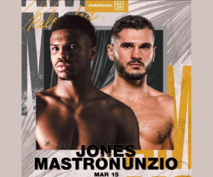 Omari Jones pro debut opponent will be Alessio Mastronunzio matchroom boxing tickets ringwalks how to watch who is he boxrec wiki fight highlights america