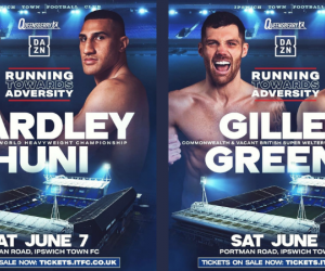 Fabio Wardley now faces Justus Huni after Jarrell Miller withdrawal boxrec fight time date tv channel tickets how to watch dazn undercard frank warren