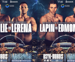 Oleksandr Usyk vs Daniel Dubois first two undercard fights announced boxrec fight time date tv channel bill main event who else oddschecker