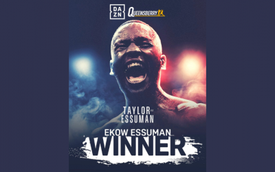 Josh Taylor's welterweight debut ends in disaster Josh Taylor defeated by Ekow Essuman in welterweight debut